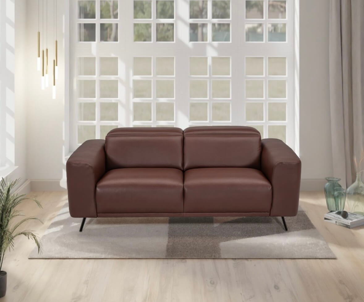 Canapé cuir haut de gamme — showroom Pornic (44)